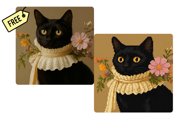 ⚡ Free and Fast Pixel Art Generator — No Sign-Up Needed