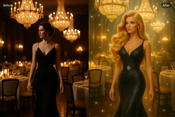 真实芭比质感效果