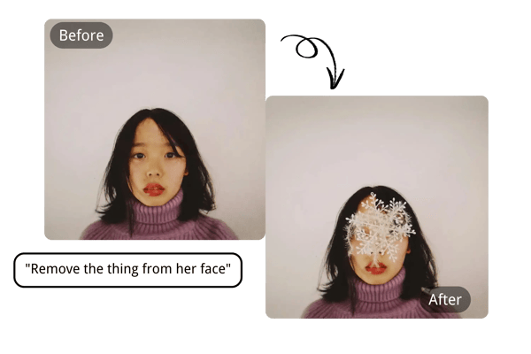 ✏️ Contrôle précis sur les zones spécifiques