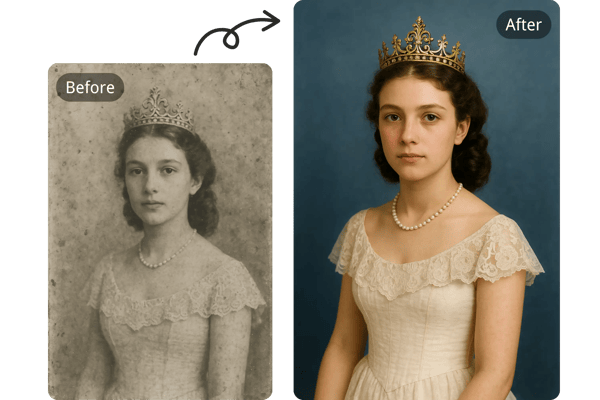 Restauration photo gratuite en ligne