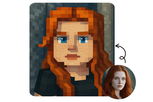 🎨 Convierte fotos en arte pixel de estilo Minecraft