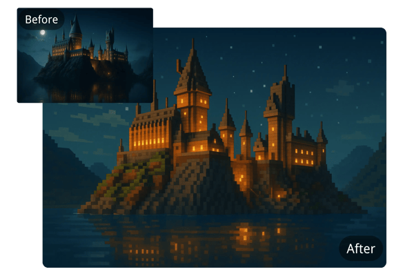 🧩 Arte Pixel Auténtico de Minecraft