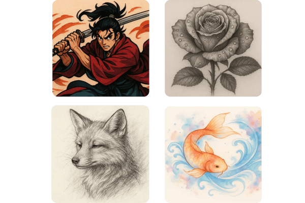 Realistic & Stylized Outputs