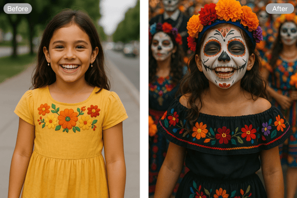 Free One-Tap Halloween Costume Transformation