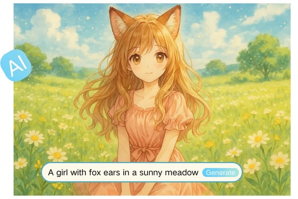 Generate Unique Anime PFPs from Text 