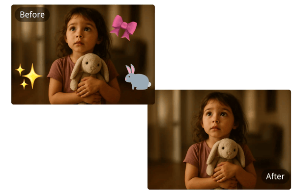 Seamless Background Reconstruction