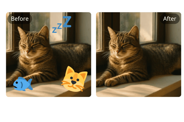Free AI Emoji Remover from Photo