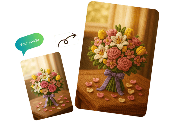 AI-Powered Crochet Tool for All Photo Types