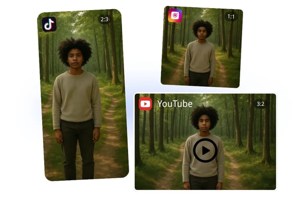 Customizable Dimensions & Ratios