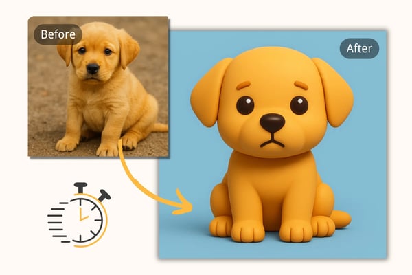 Быстрое создание 3D-иконок в детском стиле