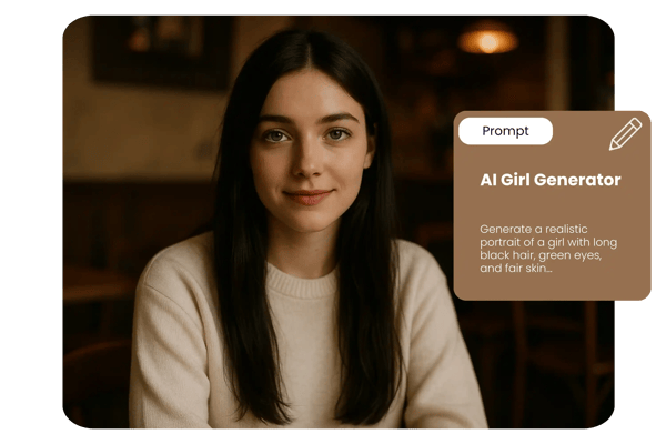 🖊️ Text-to-Image AI Girl Creation