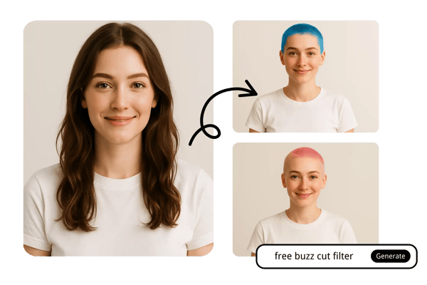 Multiple Buzz Cut Styles