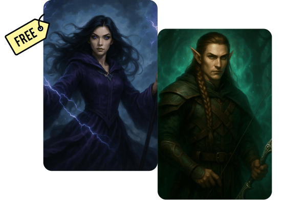 AI Fantasy Portrait Generator Free Online