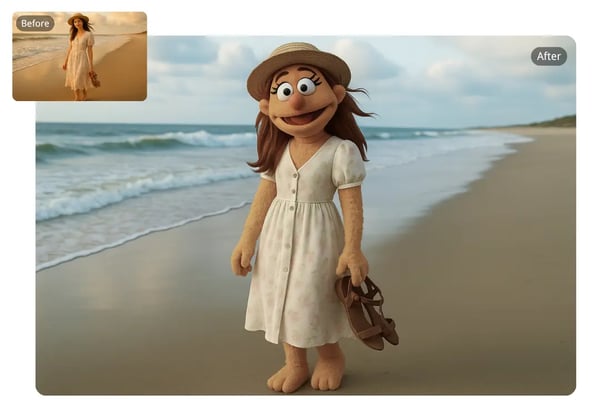 Instantly Create Muppet Style Images from photo