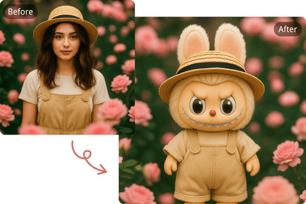 Transform Yourself into a Labubu Doll