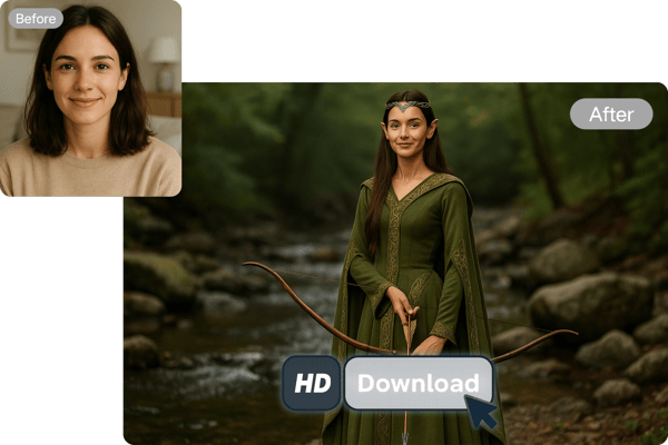 Create Cinematic Lord of the Rings Movie Portraits