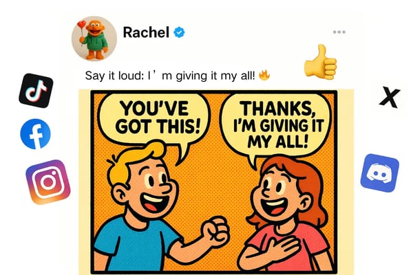 AI Comic Generator from Text for Social Media Posts