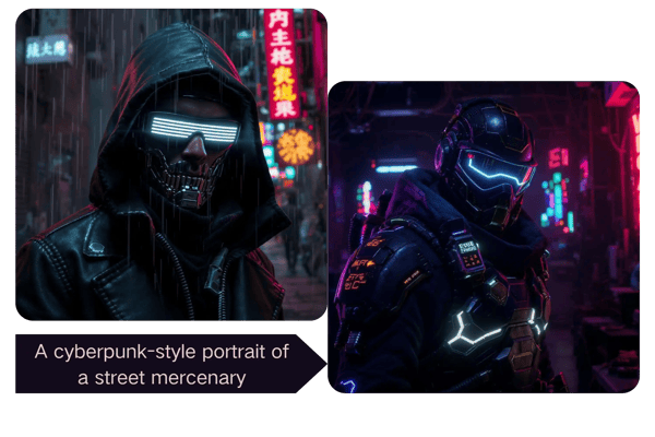 🎨 Créez des personnages cyberpunk à partir de descriptions textuelles avec l'IA