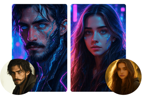 📸 Transformation photo en cyberpunk