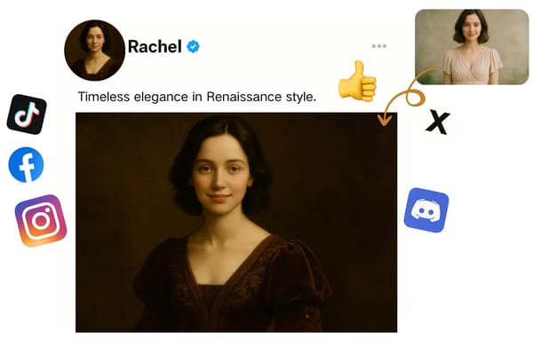 Превратите фото в классический портрет в стиле Возрождения