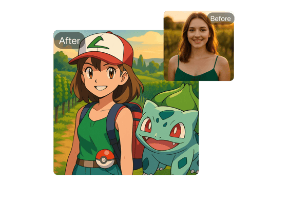 Transform Your Photo into a Pokémon Trainer
