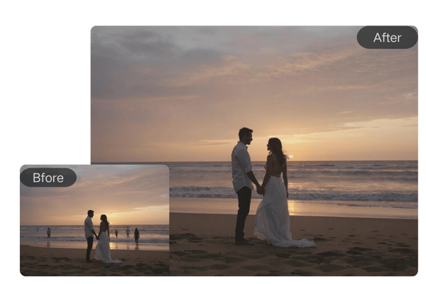 Elimina personas del fondo de las fotos con relleno impulsado por IA