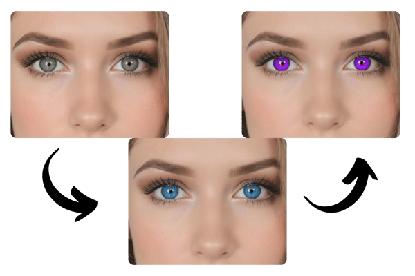 Customizable Eye Color Changer Adjustments