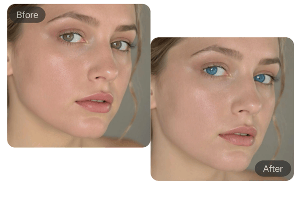 Smooth and Natural Eye Color Editor Transitions