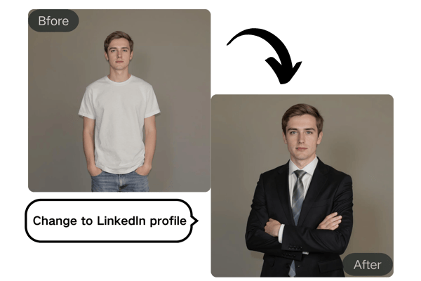 Instant AI LinkedIn Photo Generator Conversion