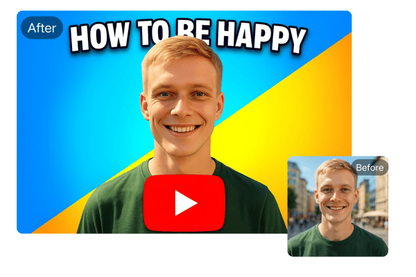 Individuelle Text- und Hintergrundbearbeitung