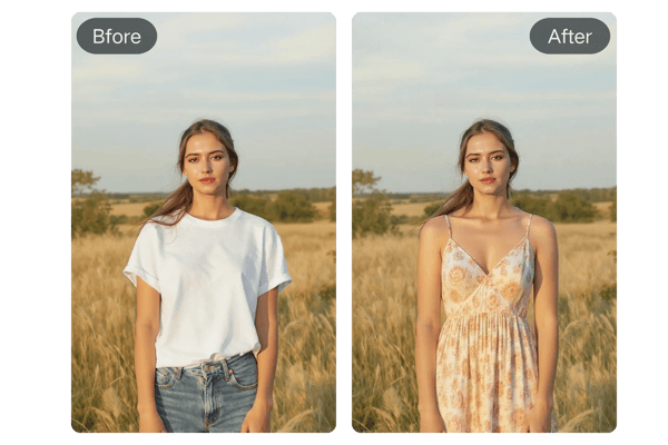 One-Click AI Clothes Changer for Fast Outfit Change