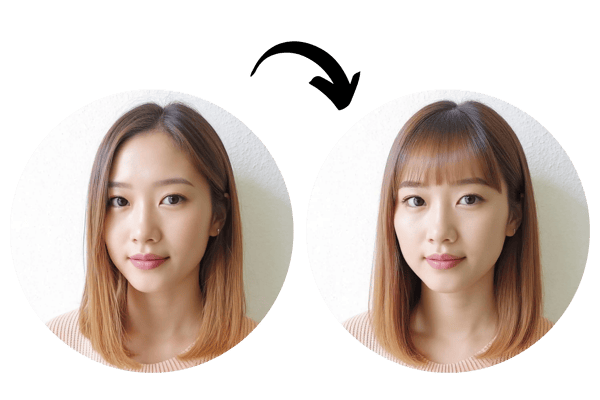 Custom Bangs Styles Tailored to You