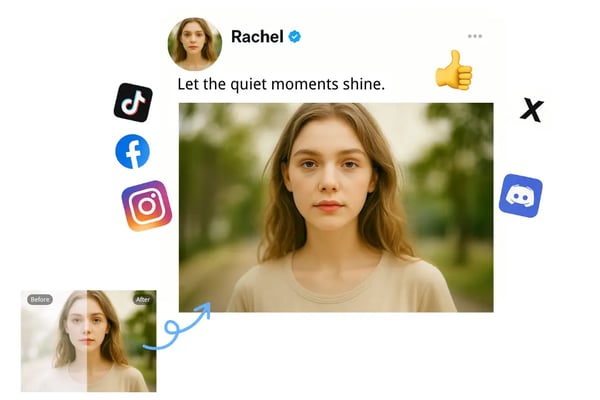 Image Color Correction for Overexposed Portraits