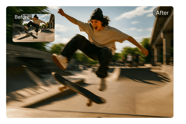 Intuitive Motion Blur Filter Interface