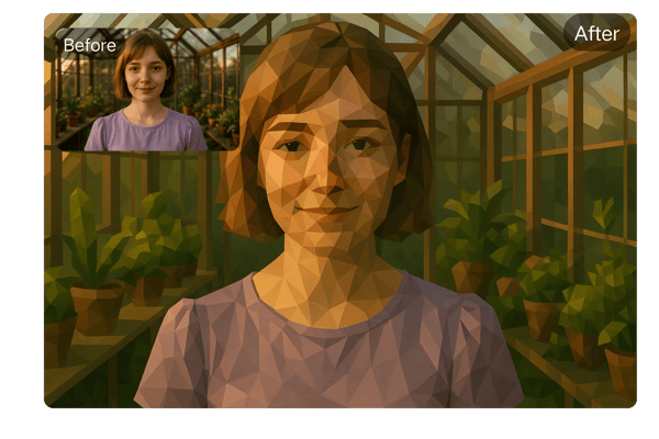 AI-Driven Low Poly Generator