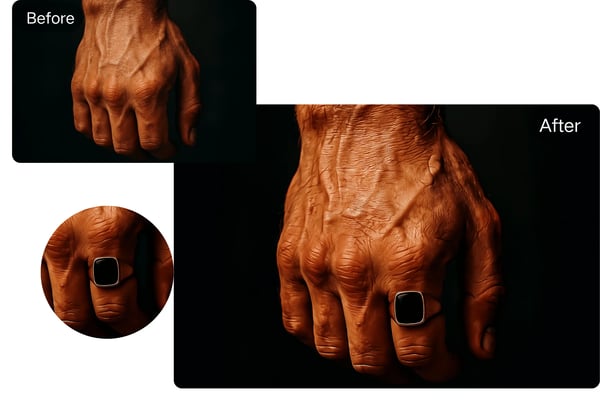 Inclusive and RealJewelry AI Filteristic Previews with AI-Powered Imagery