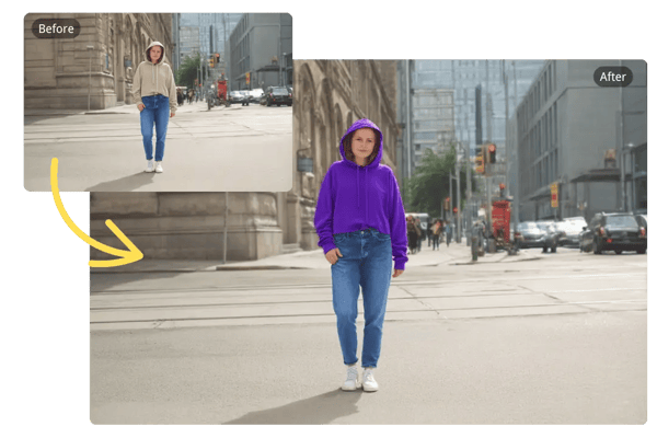 通过文字指令实现服装改色——AI服装颜色变换器