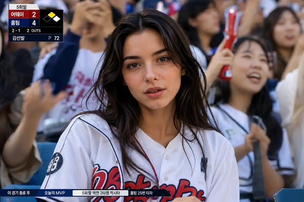 Surprise Close-Up Baseball Broadcast Screenshot