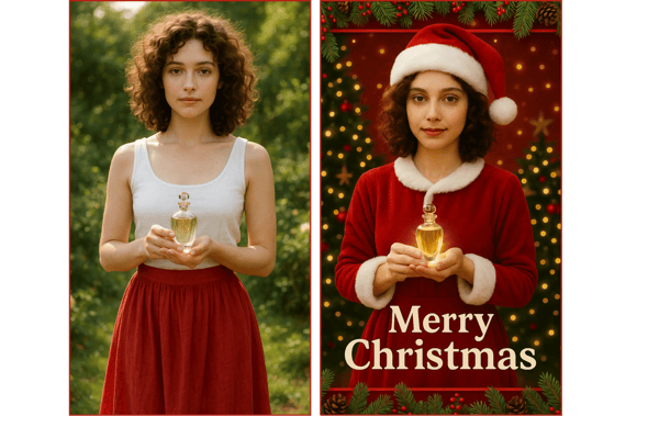 Product poster for christmas