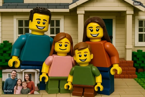 Lego-Familien-Avatare