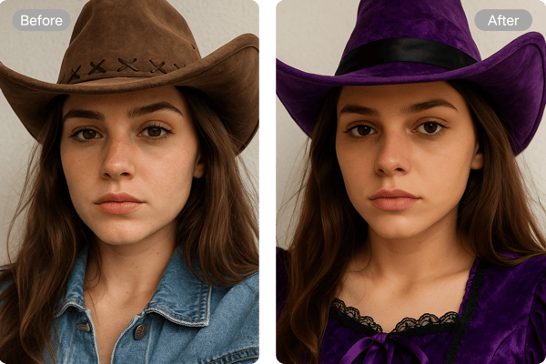 Essaie de tenues virtuelles