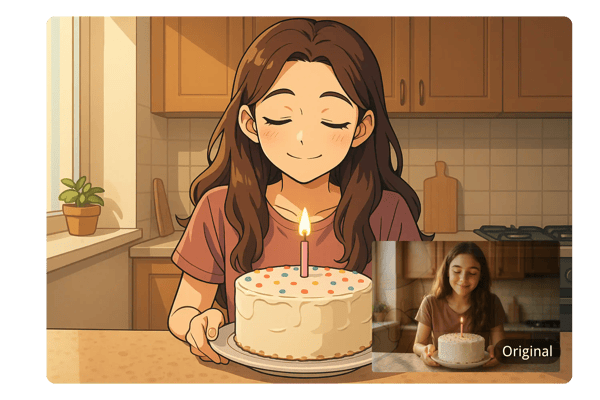 Make Creative Gifts with Webtoon Effects