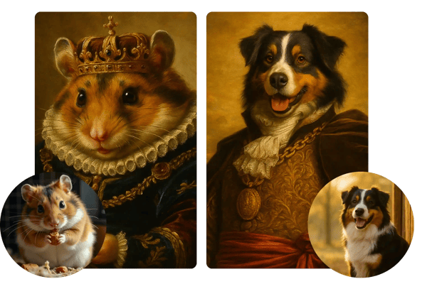 Royal Pet Portrait Generator Free