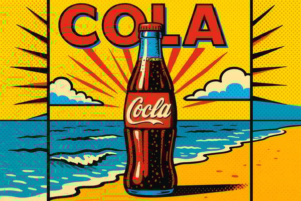 AI Pop Art Advertising