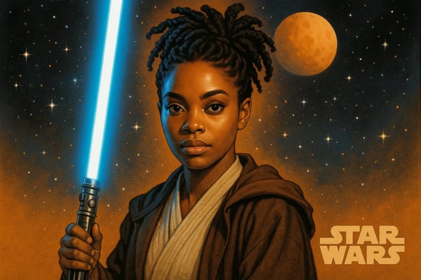 Expressing Star Wars enthusiasm