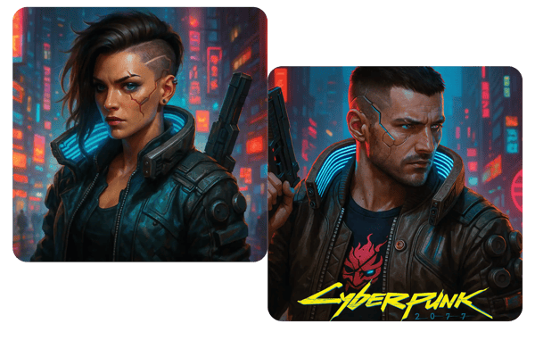 Concevez votre propre personnage Cyberpunk 2077