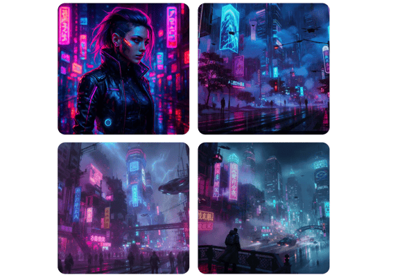 Générateur d'art cyberpunk IA