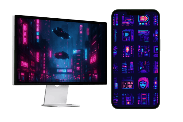 Fond d'Écran Cyberpunk