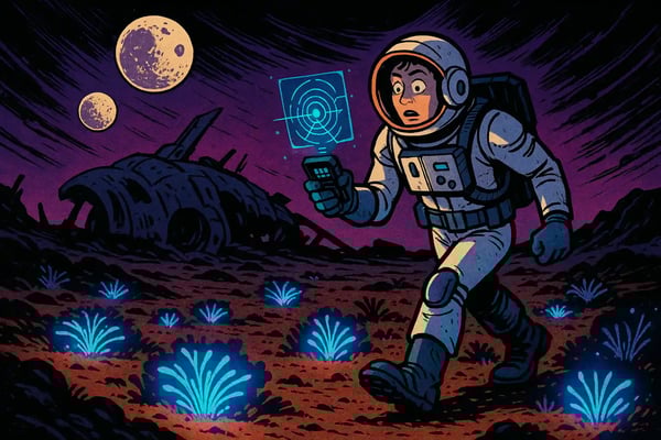 外星球上的太空任务