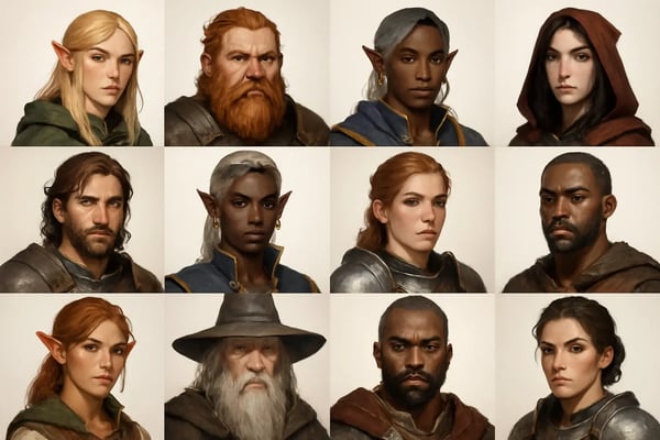 🎮 Create RPG Portrait